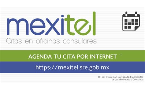 mexitel portal|COMO SACAR UNA CITA EN MEXITEL